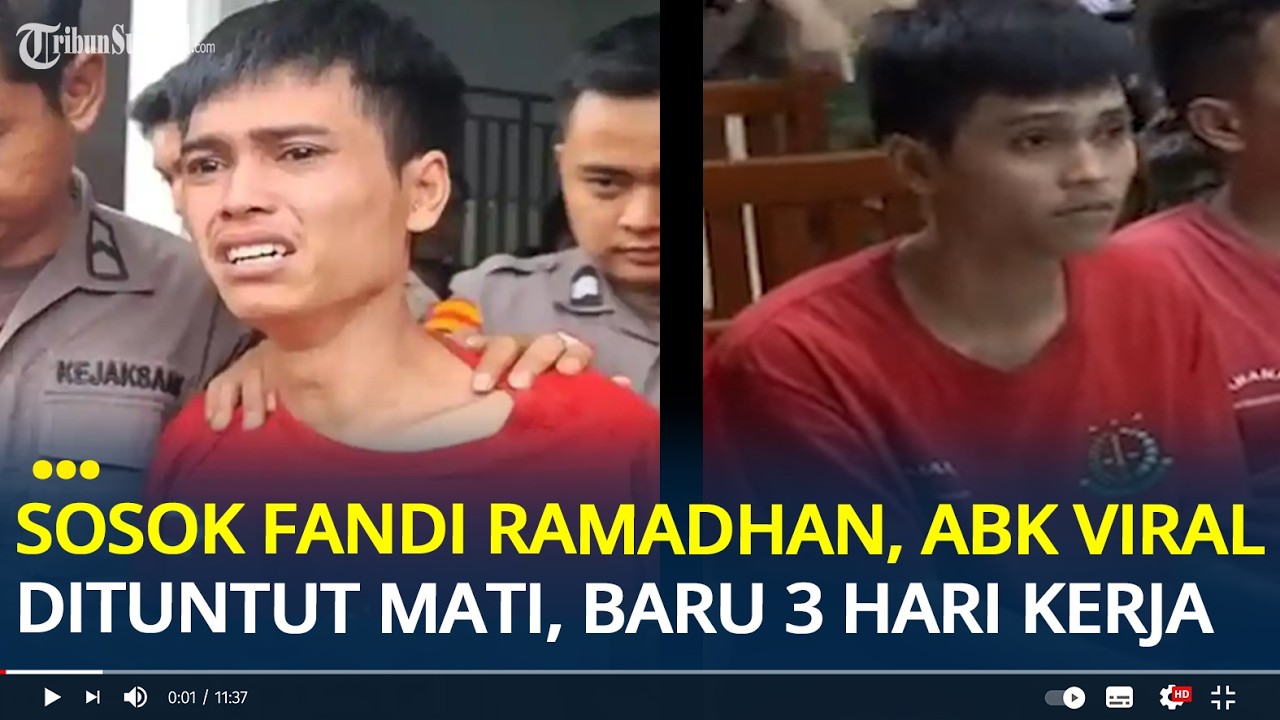 Sosok Fandi Ramadhan, ABK yang Viral Dituntut Mati Kasus 2 Ton Narkoba, Baru Beberapa Hari Kerja