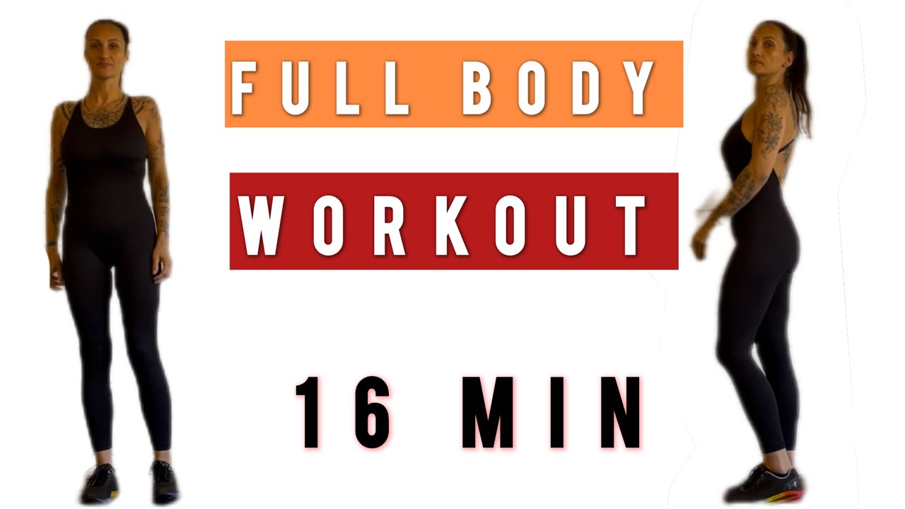 16 MIN FULL WORKOUT WORKOUT  / NO EQUIPMENT / HIIT / WORKOUT 243