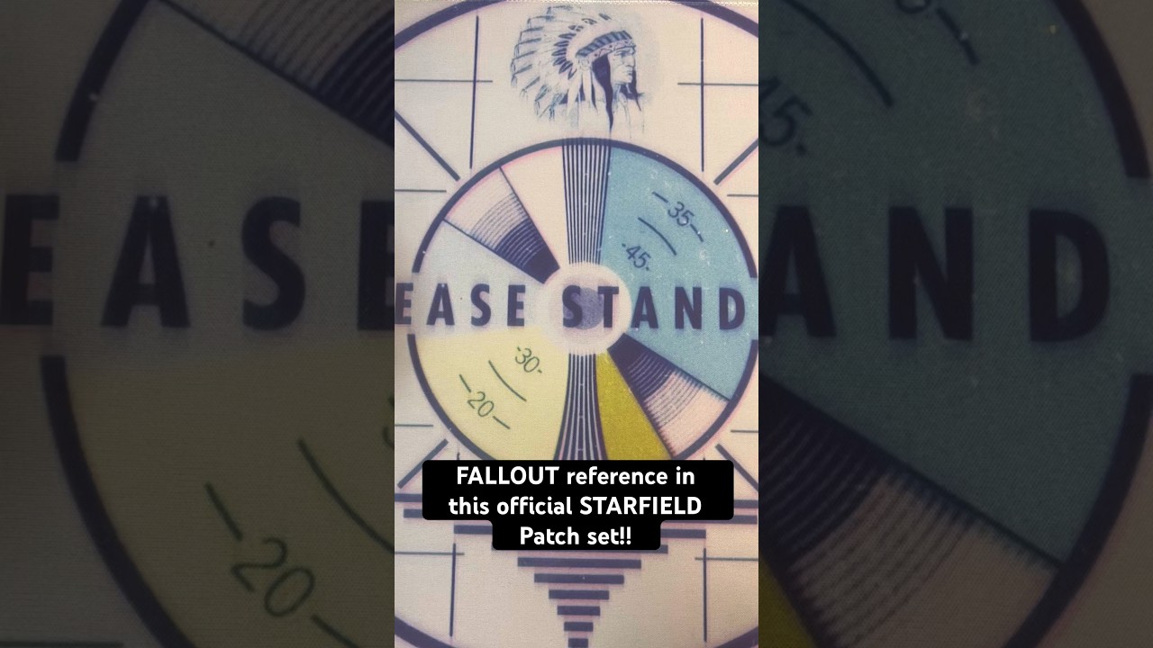 FALLOUT reference in official STARFIELD Patch set! 🚀