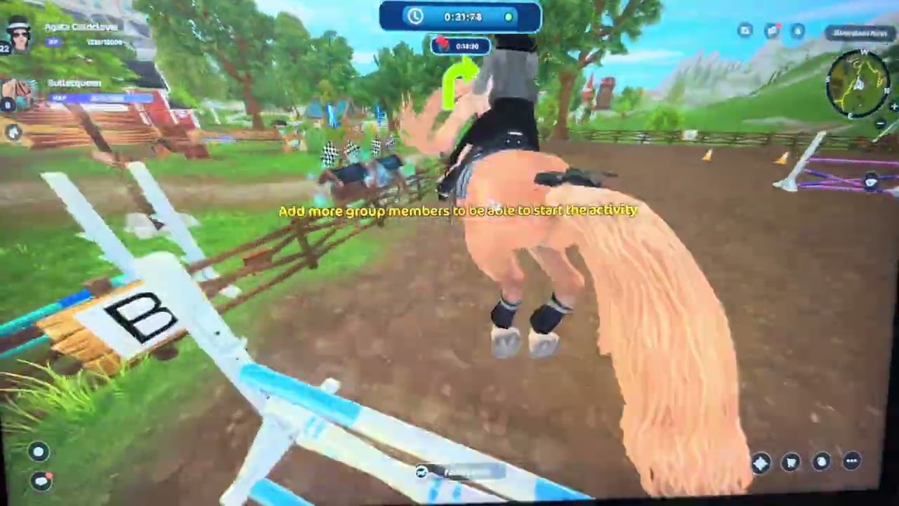 Horse training with Lova 