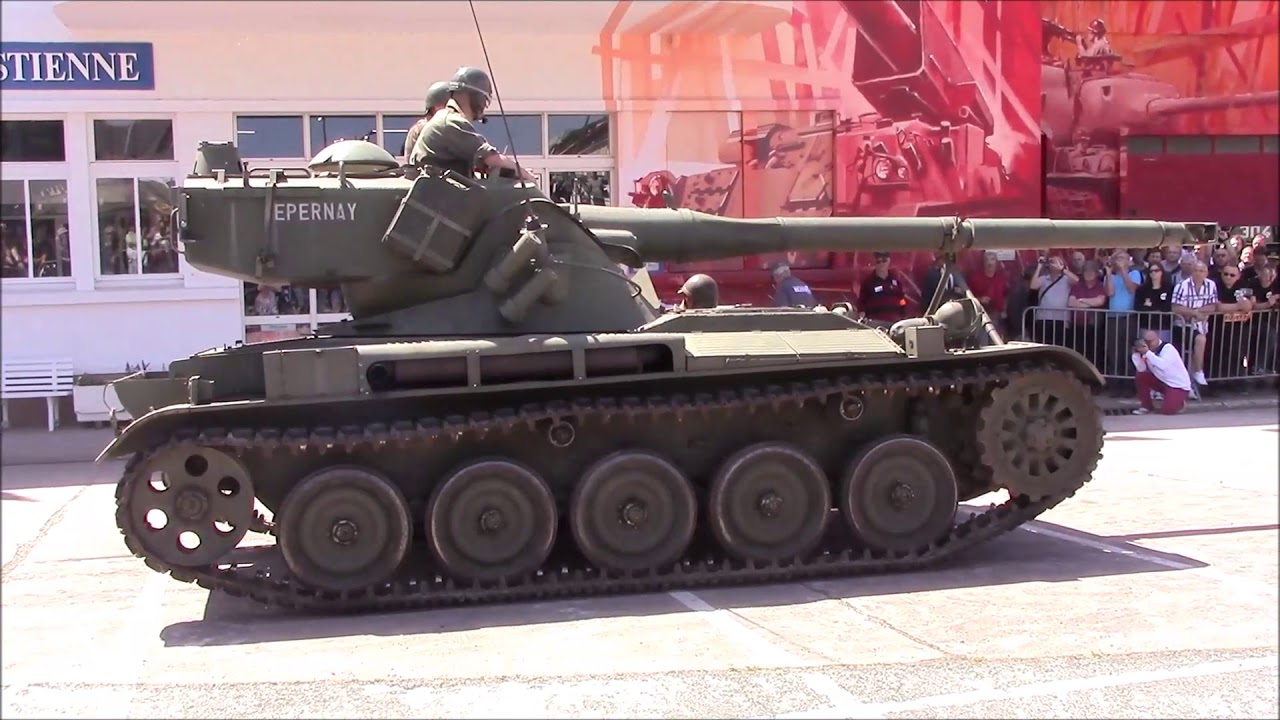 Musée des Blindés de Saumur  Démonstration dynamique 2018