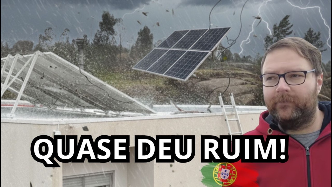 FUI VER O PAINEL SOLAR E FOI PIOR DO QUE A GENTE IMAGINAVA!