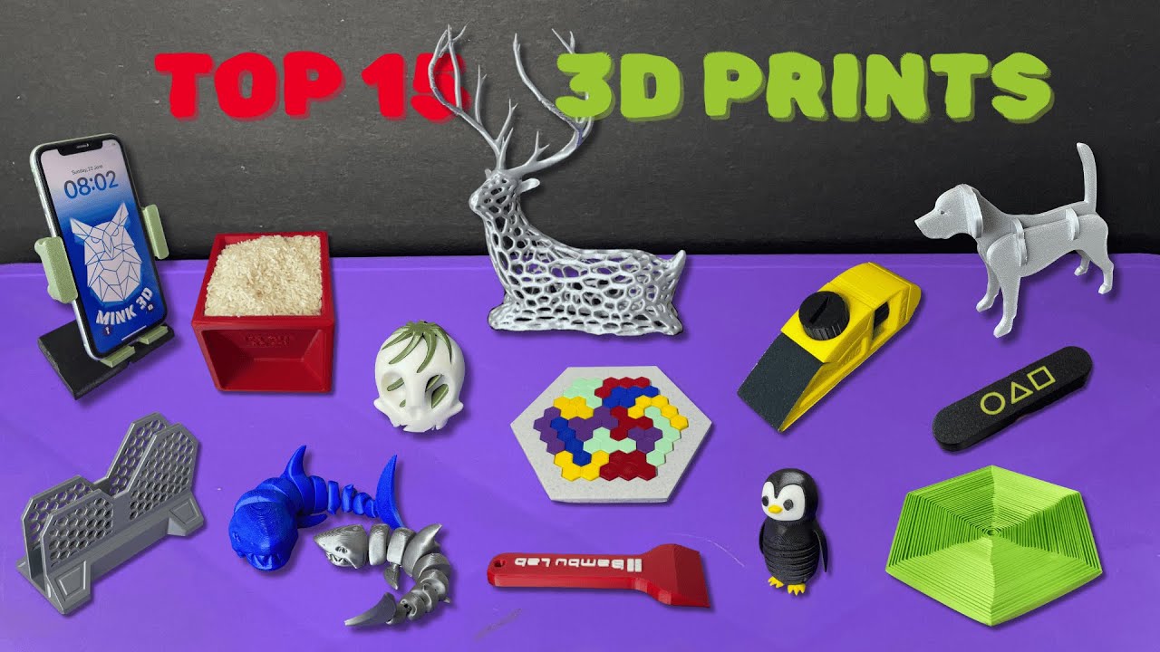 15 Best Cool Things to 3D Print Set-3