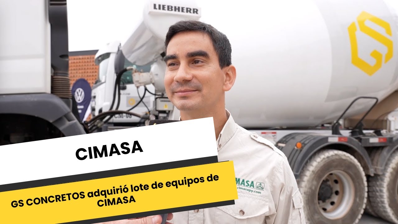CIMASA: GS CONCRETOS adquirió lote de equipos de CIMASA