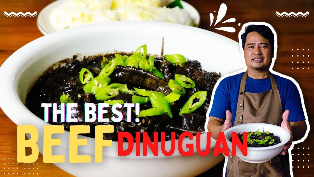 BEEF DINUGUAN! Ang sarap nito grabe! Easy ulam recipe yumyum!😋