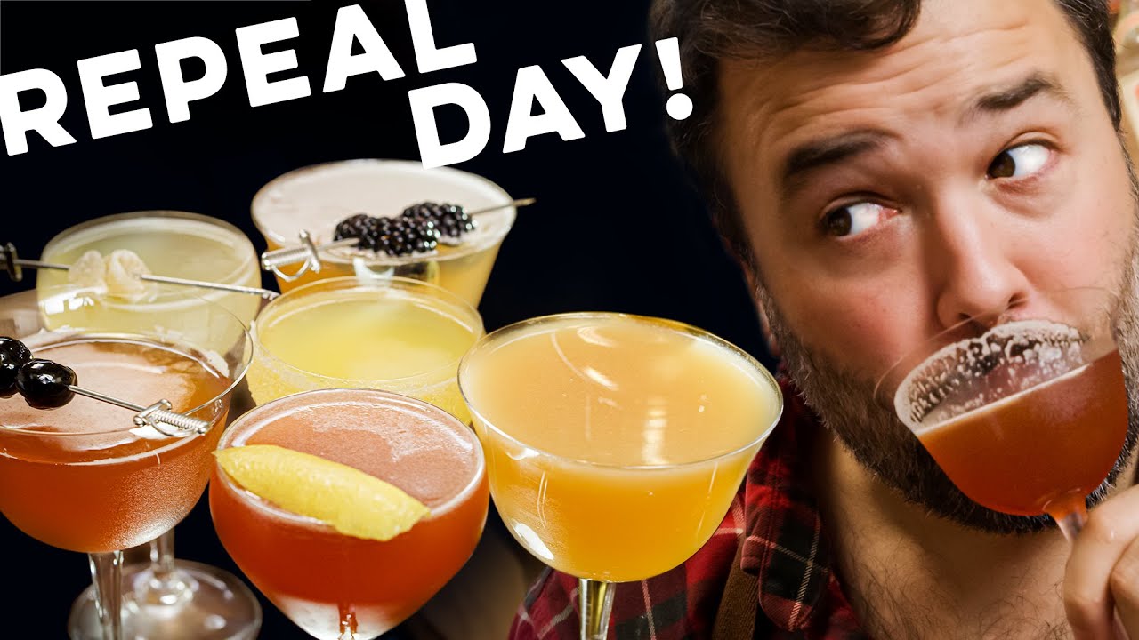 The Drinks of Prohibition! Repeal Day Special! | How to Drink