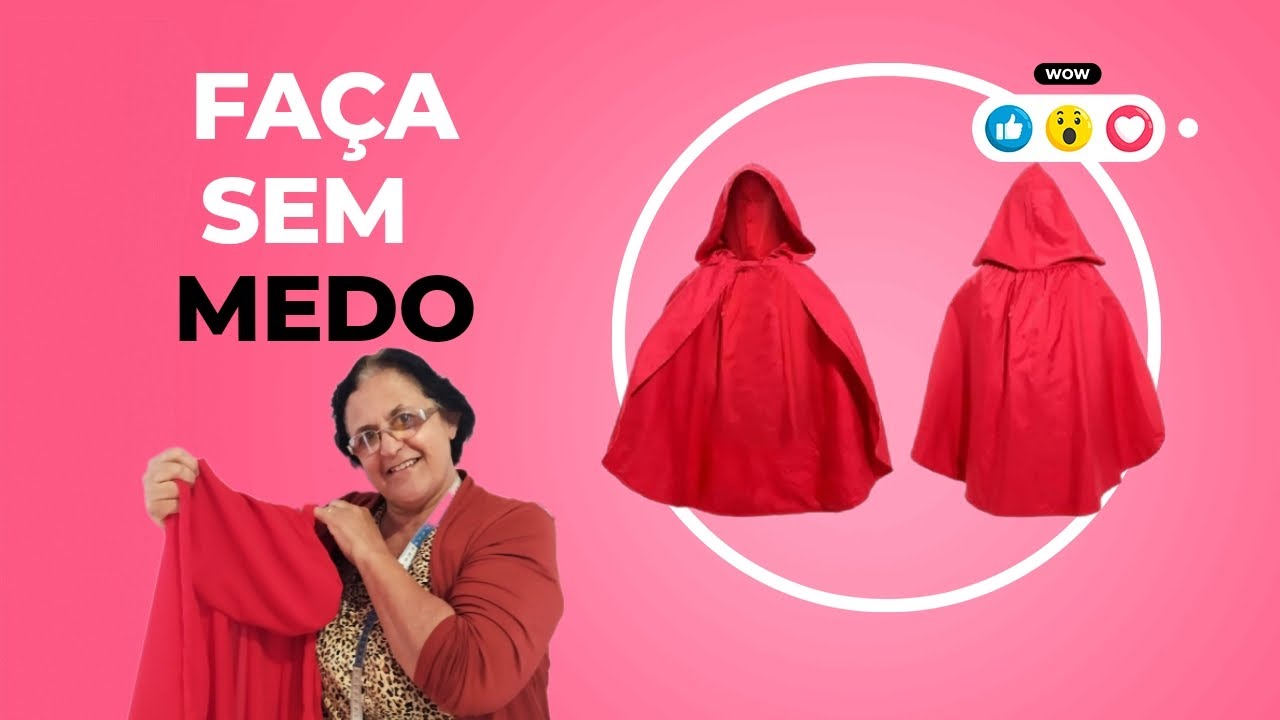 COMO FAZER CAPA DA CHAPEUZINHO VERMELHO