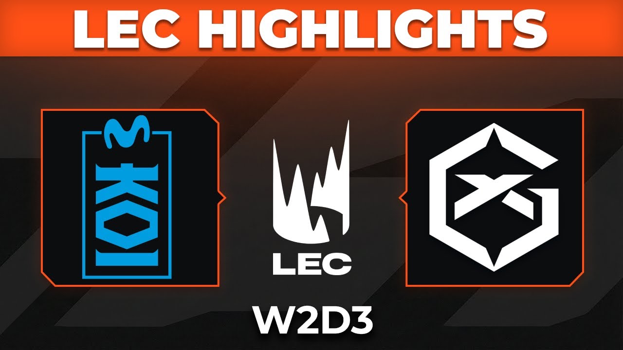 MKOI vs GX Highlights | LEC 2026 Versus | Movistar KOI vs GIANTX by Onivia