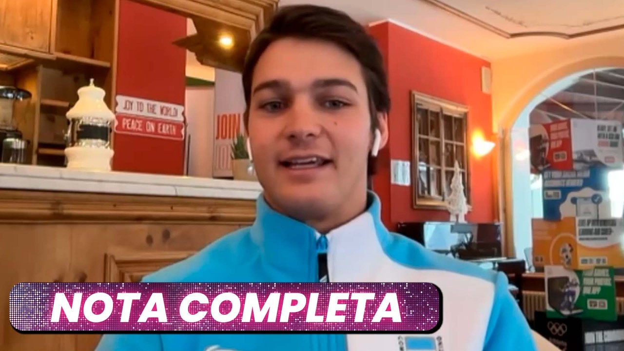 Tiziano Gravier, hijo de Valeria Mazza, contó todo de su debut en los Juegos Olímpicos de invierno