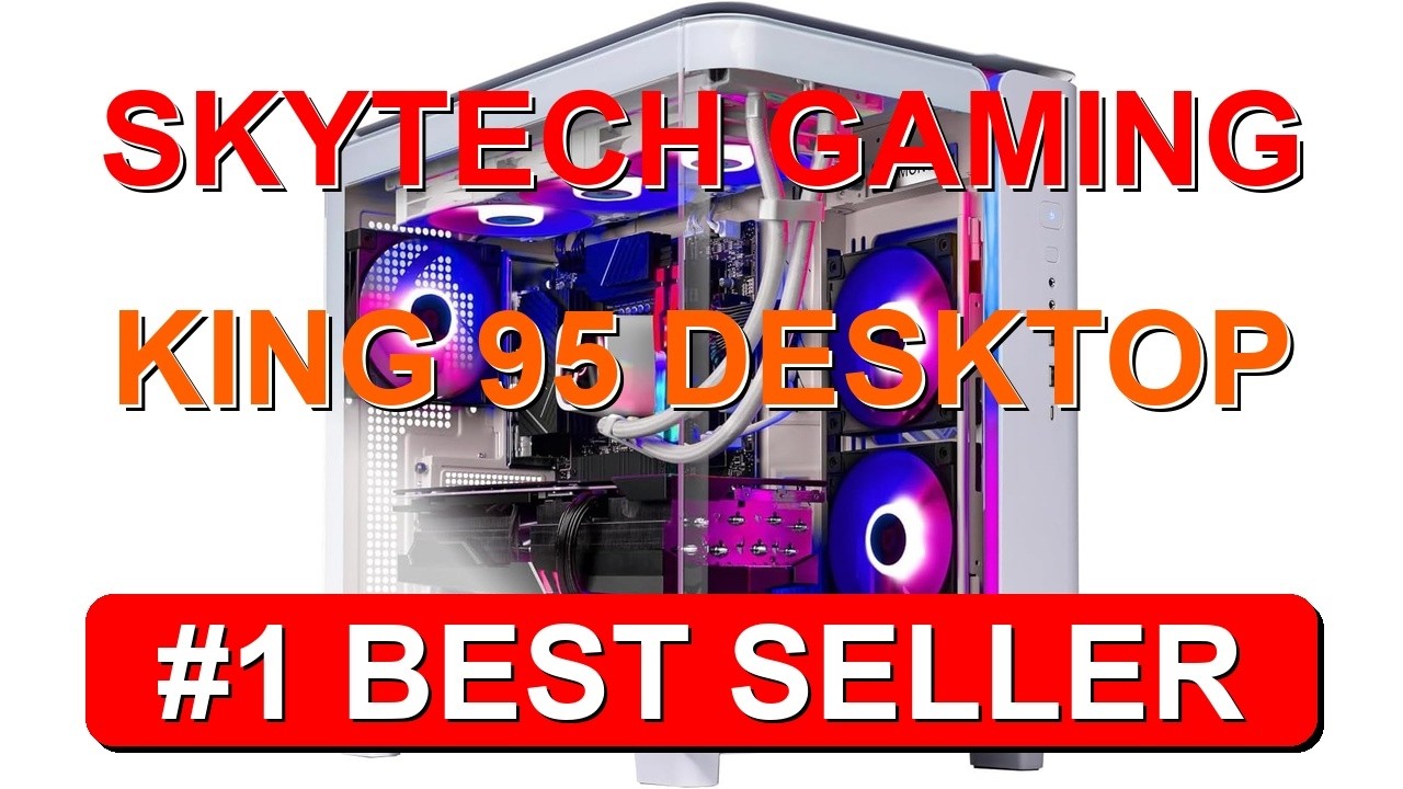 Skytech Gaming King 95 Desktop PC Ryzen 7 9700X 3.8 GHz (5.5GHz) - B0F5B19XFQ