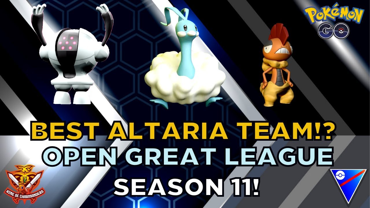 The BEST ALTARIA TEAM for Open Great League! Season 11!