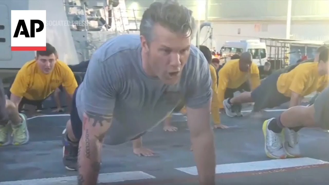 Pete Hegseth exercises with U.S. forces in Singapore