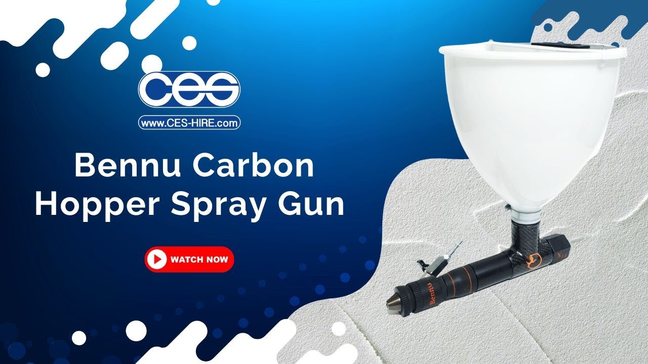 Bennu X15 Carbon Hopper Spray Gun