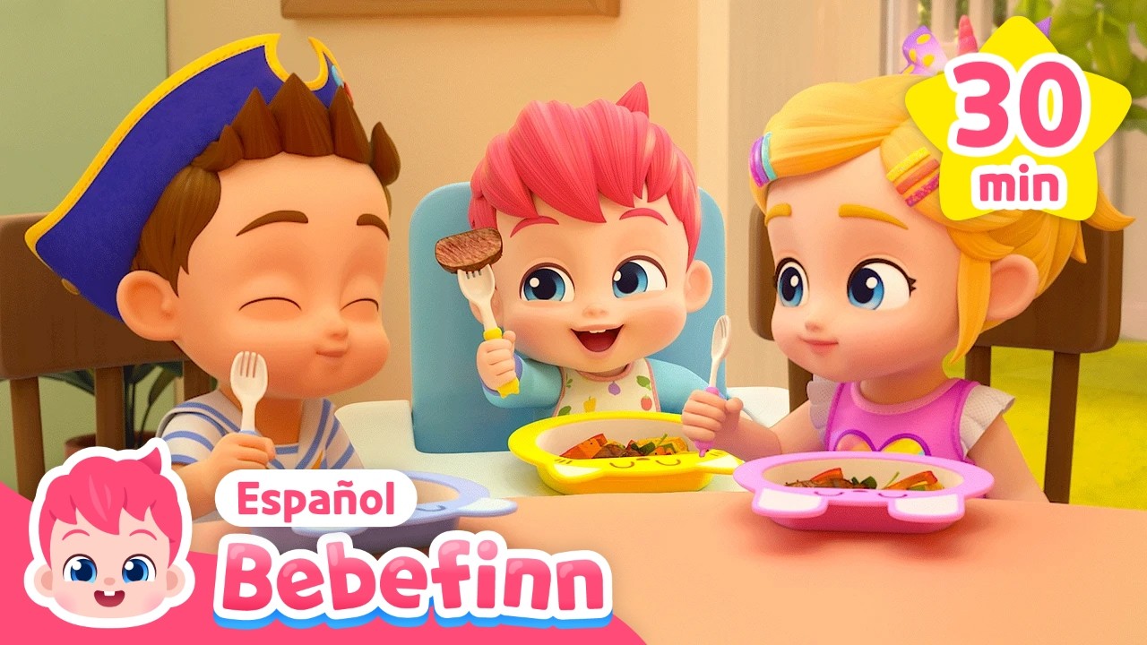 A Bebefinn Le Gusta Comer🍴 | Hora de Comer | Canciones Infantiles | Bebefinn en español