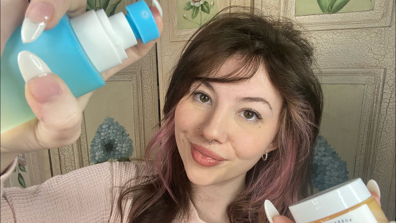 ASMR Spa Day, Doing Your Skincare💓 (personal attention) 😘