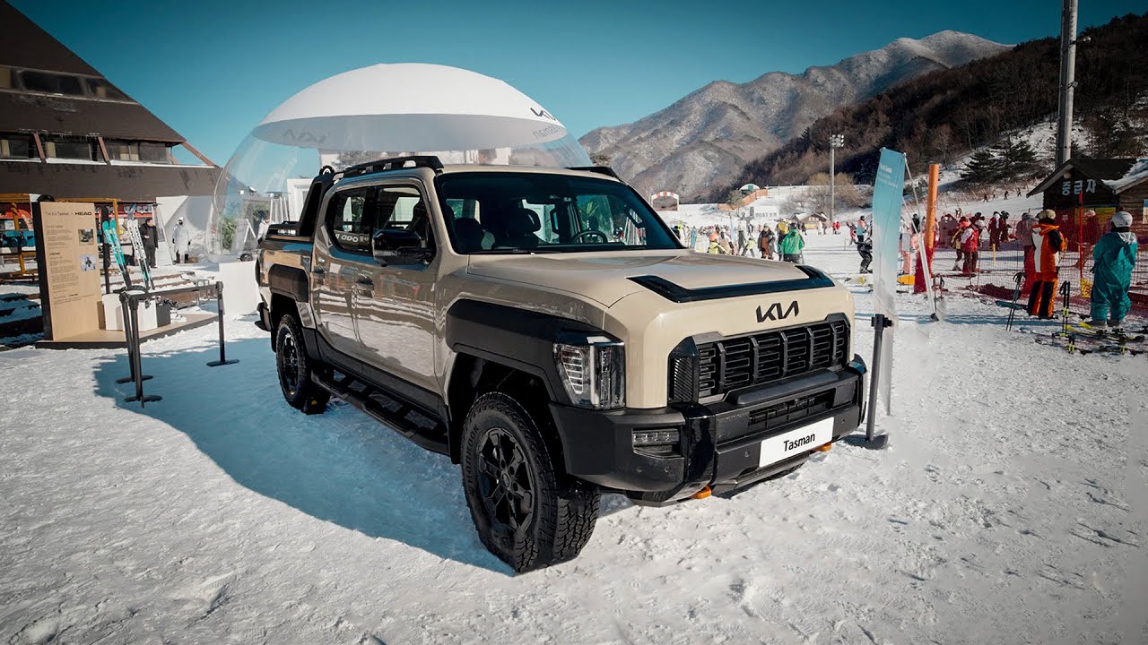 🔥 Новый ПИКАП KIA TASMAN 2025 — Обзор новинки, комплектация, ожидаемая цена / Авто из Кореи