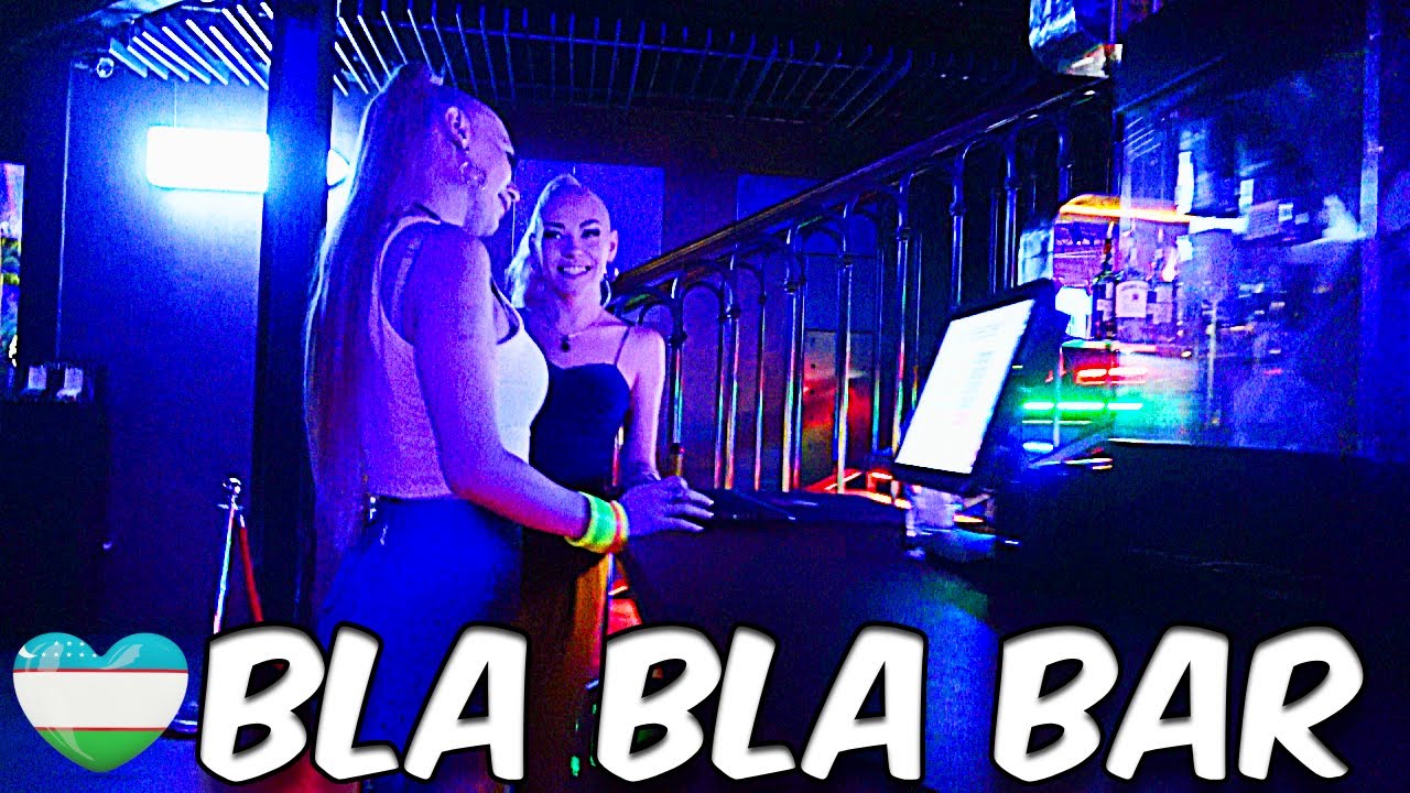 Beautiful girls in Bla Bla Bar 4K