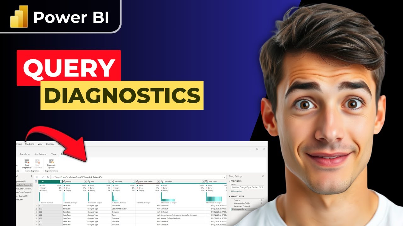Как использовать диагностику запросов в Power BI (самый простой способ) (Руководство 2026 года)