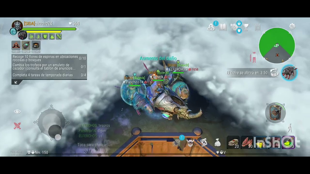 Frostborn Pvp en familia y clan