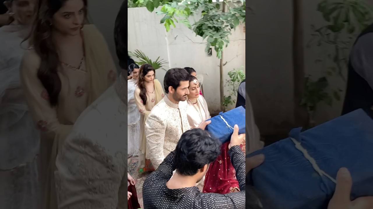 Minsa  malik and Mirza Zain Baig wedding scene #shorts#mirzazainbaig#minsamalik#ytshorts#youtube