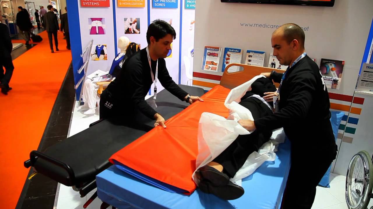 MEDICA 2013 - Live demos - Transfer and mobilization devices