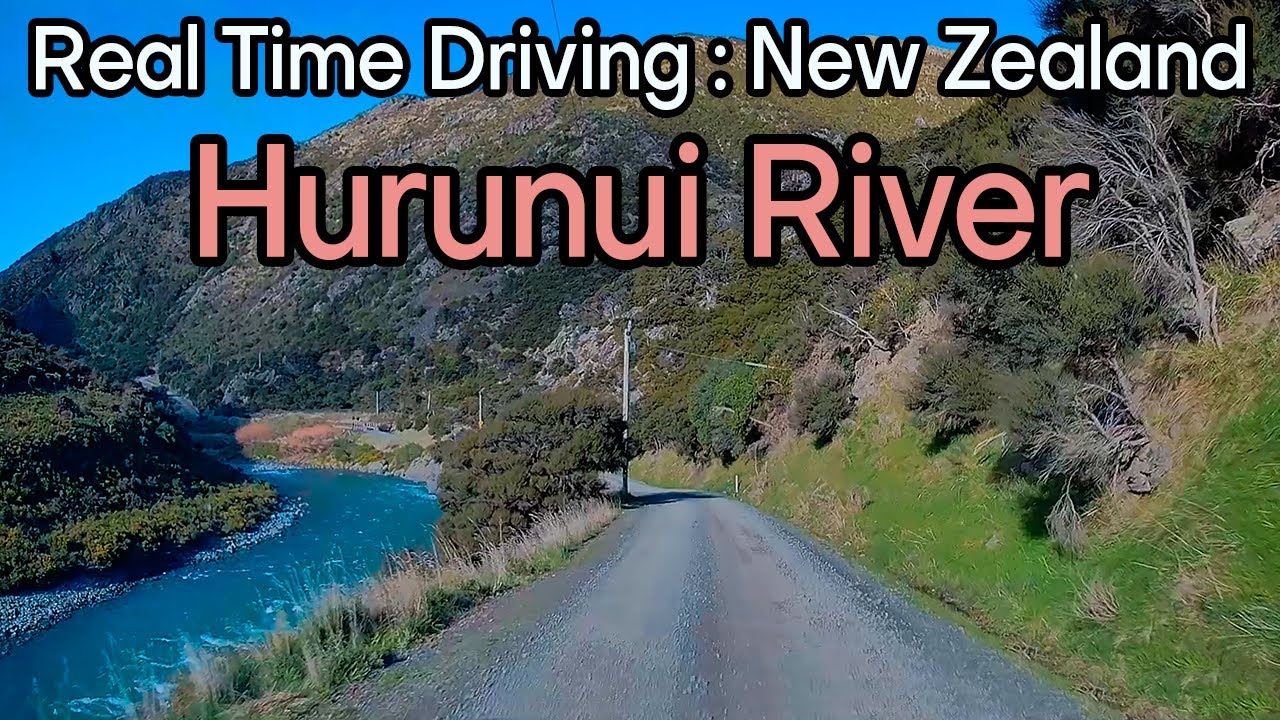 Real Time Driving - Hurunui River, New Zealand