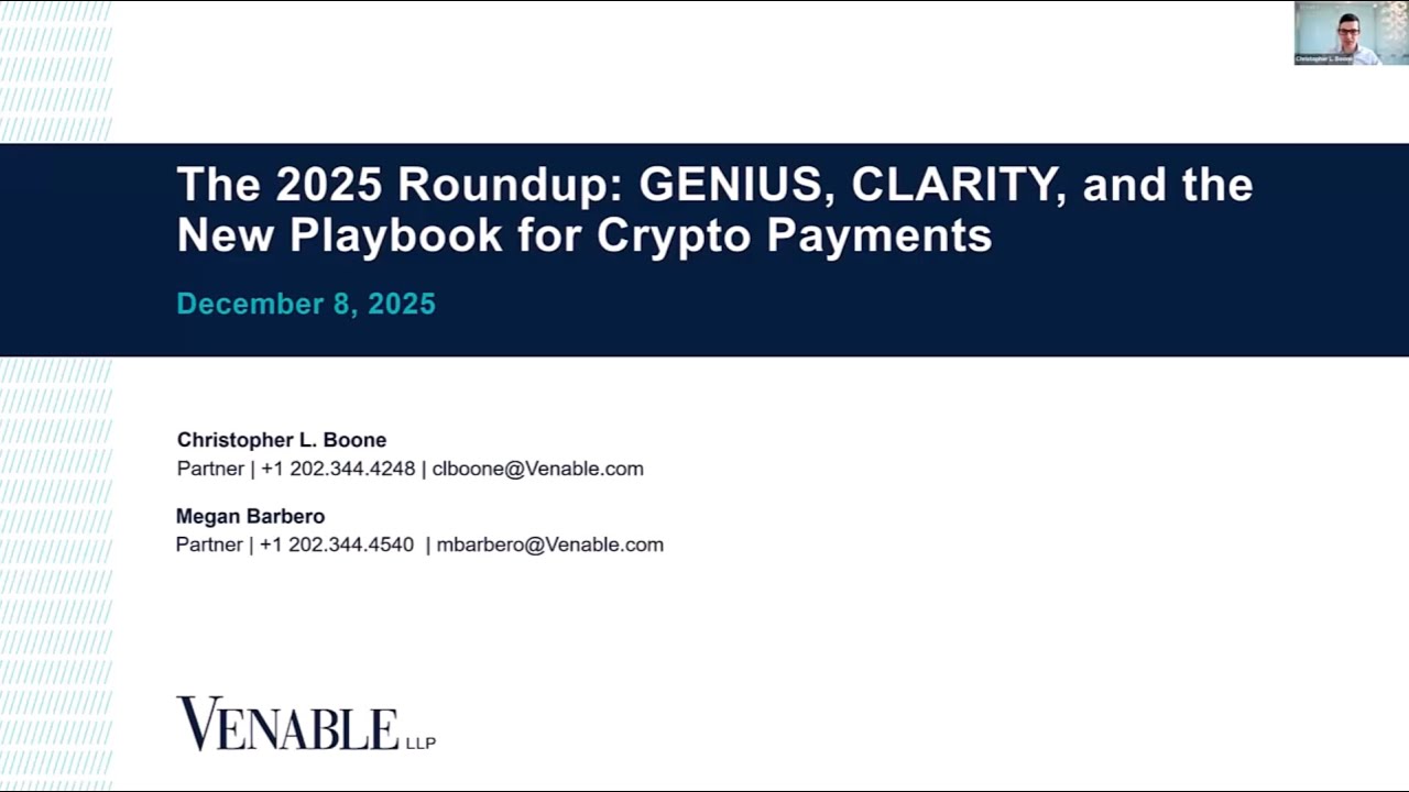 The 2025 Roundup: GENIUS, CLARITY, and the New Playbook for Crypto Payments