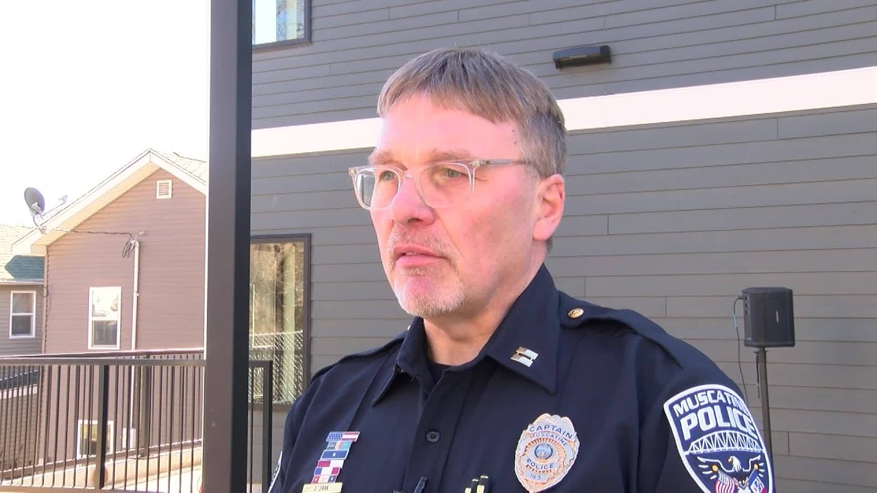 Muscatine PD Captain on affordable housing
