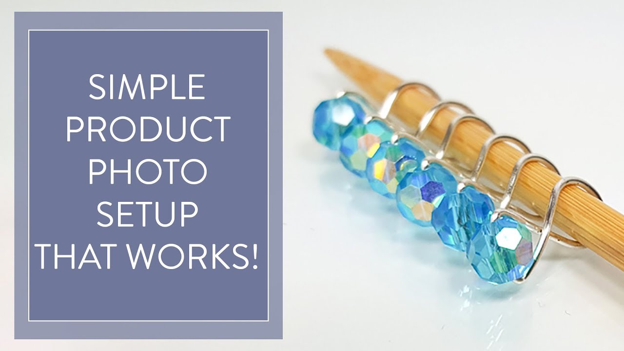 My Simple Product Photography Setup That Works!