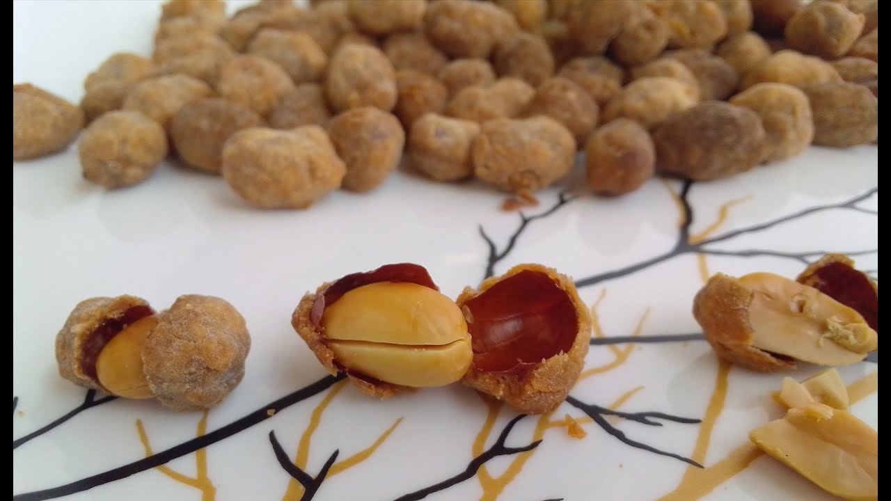 HOW TO MAKE COATED PEANUTS/ GROUNDNUTS COATED RECIPE
