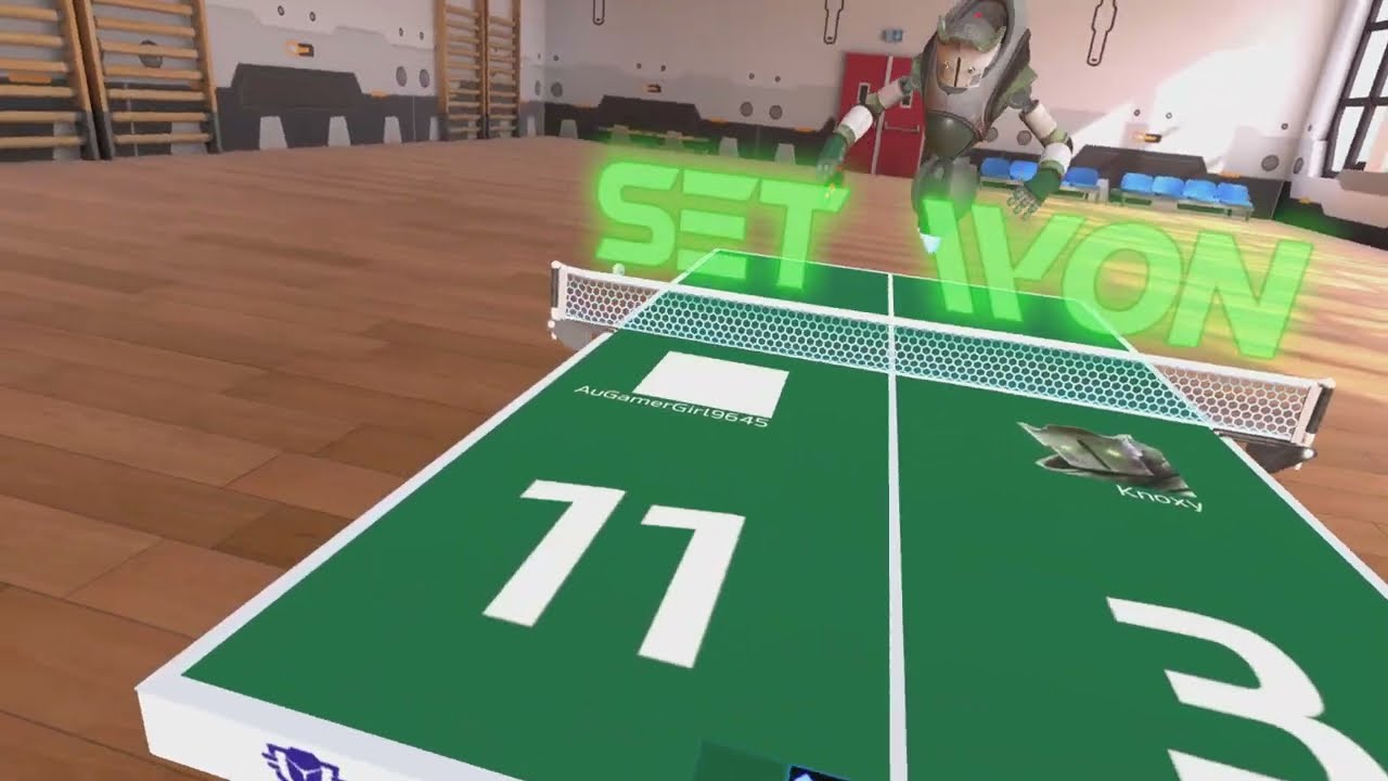PING PONG 🏓 VIRTUAL REALITY Gameplay on PS5 | Table Tennis | Against KNOXY ⭐️⭐️⭐️