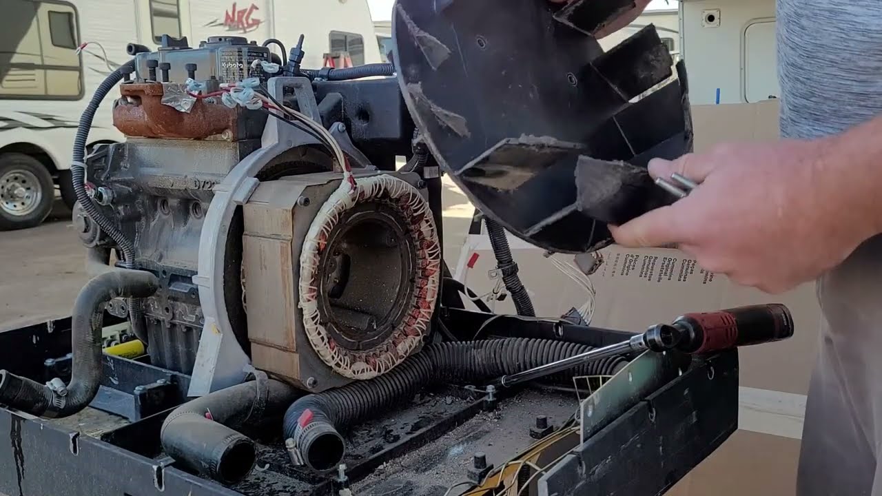 Can We Re-build a Smashed Onan 8000watt Diesel Generator?