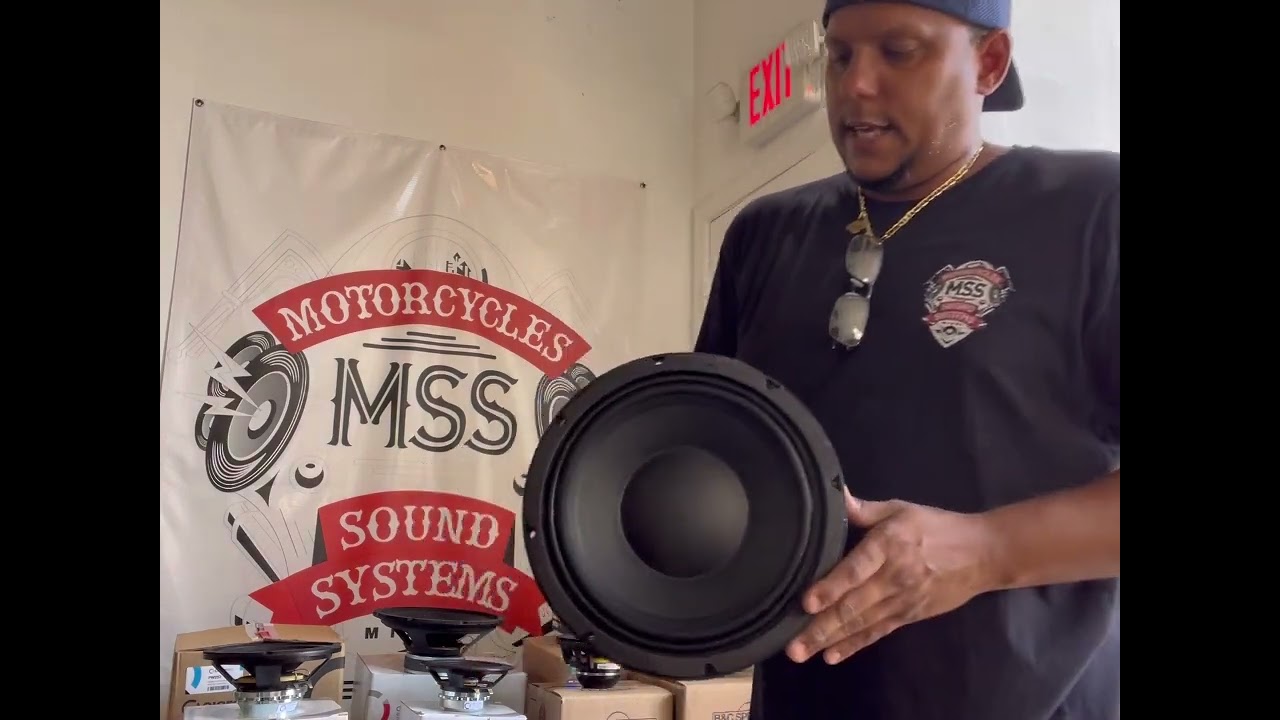 B&C Speakers & Ciare - Motorcycles Sound Systems-Miami