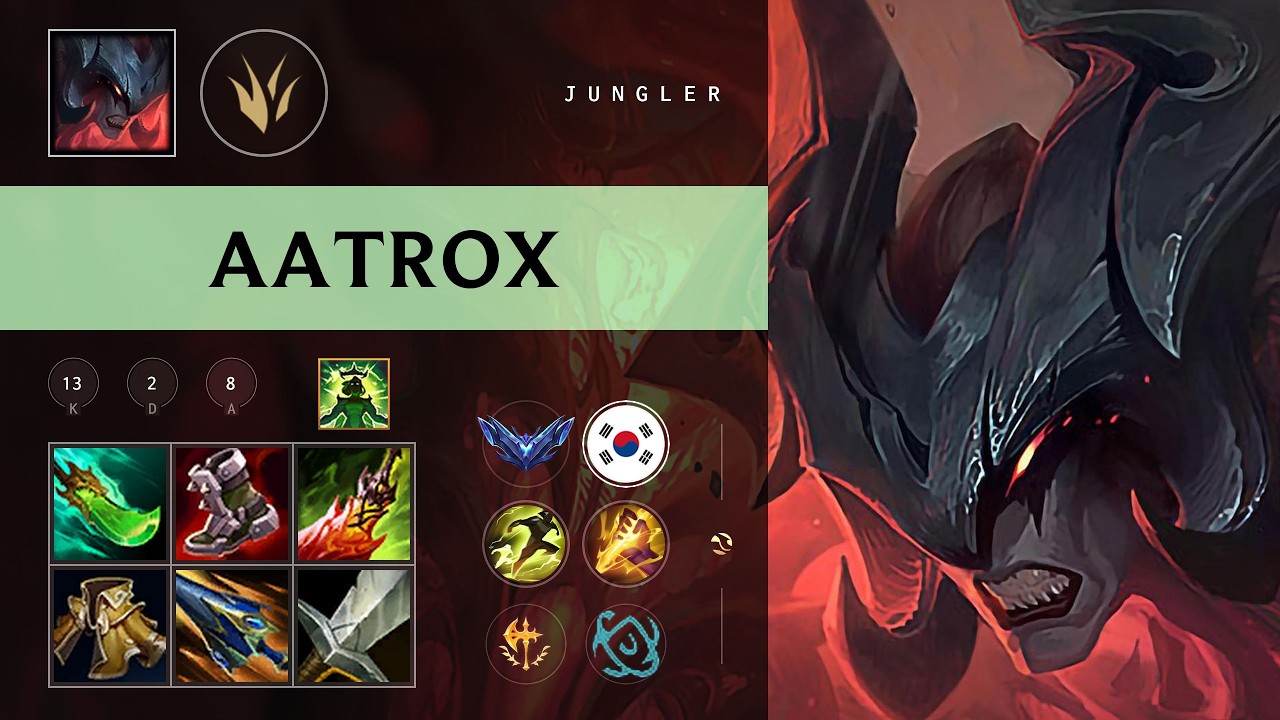 Aatrox Jungle vs Evelynn - KR Diamond Patch 26.09
