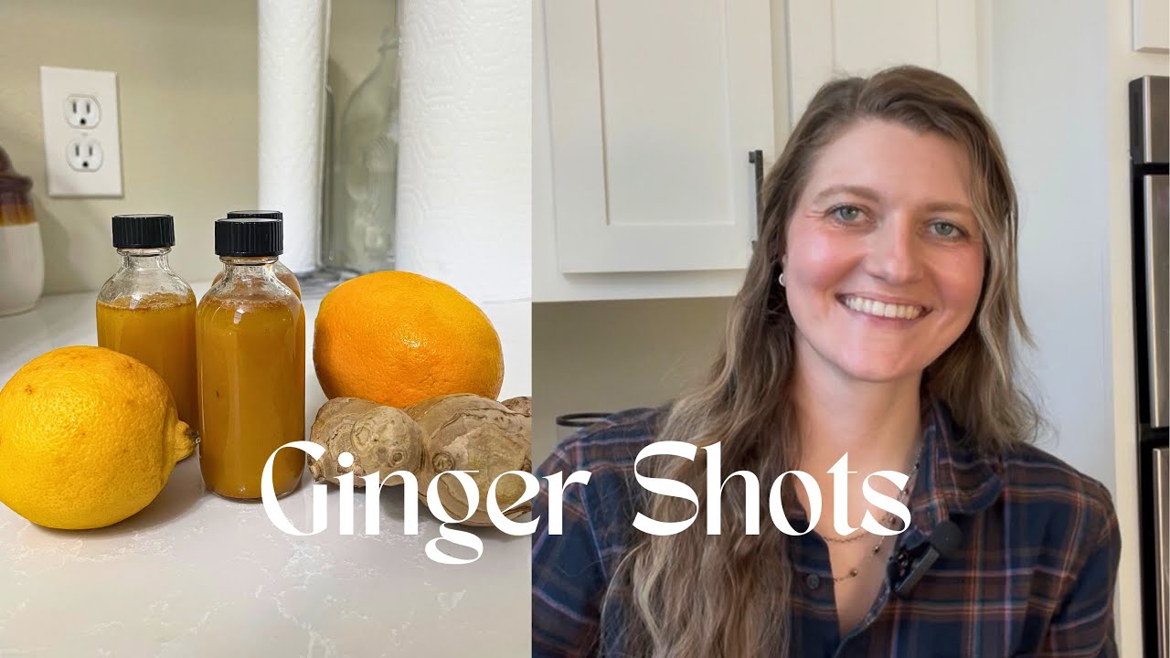 Ginger Shots 🫚 A New Year Wellness Recipe and Catch Up