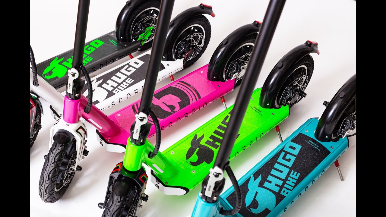 HUGO Bike SCORPIO - podrobný popis české elektrické koloběžky