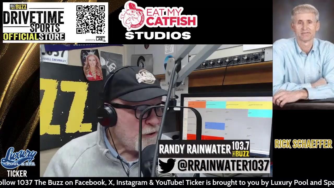 #DriveTimeSports with Randy Rainwater and Rick Schaeffer LIVE in the EatMyCatfish Studio