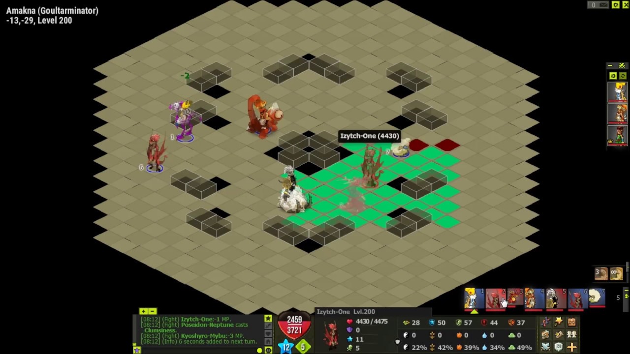 Dofus Kolossium Fight 8 - vs High Damage Team