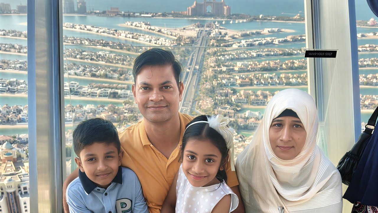 Dubai Trip ❤️ 🫶🎊💥Overall View (16:9) 🎇🎆🍲🦁💐🛫🗼🚗🛳️🫕🏙️😍🥰👍