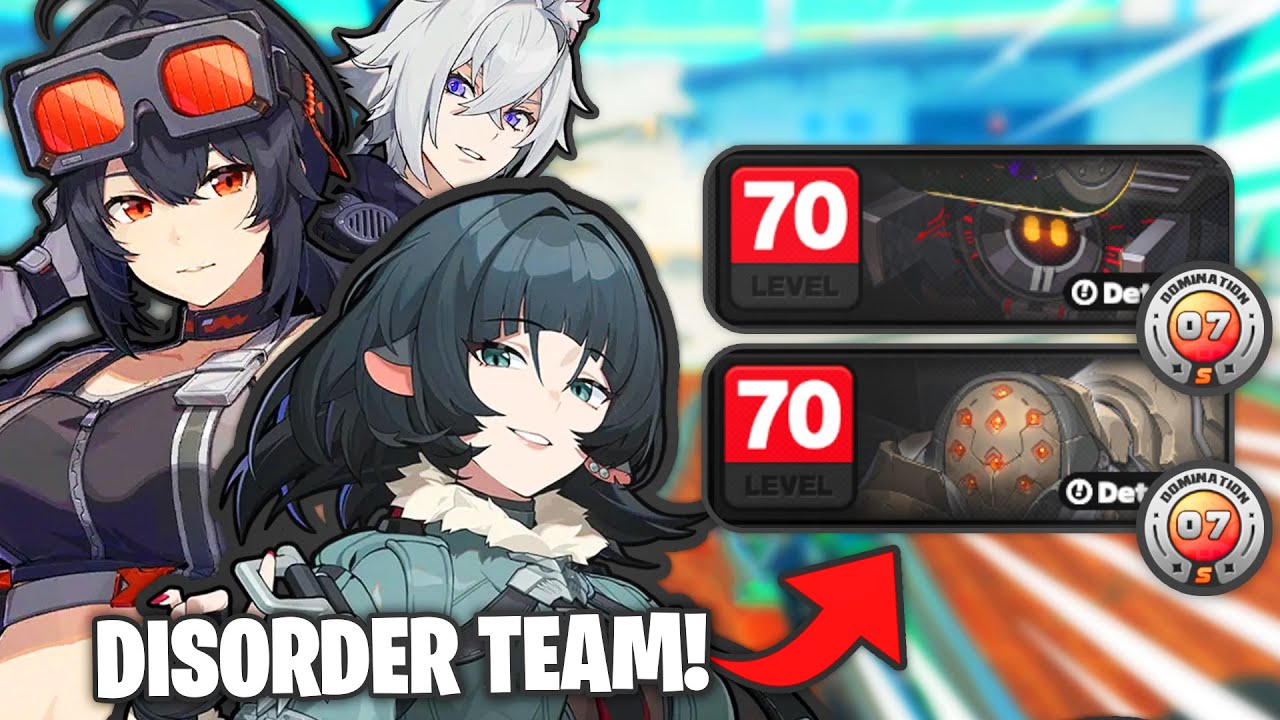 Another Disorder Team W. Jane Seth Grace In Shiyu Defense 17 【Zenless Zone Zero】