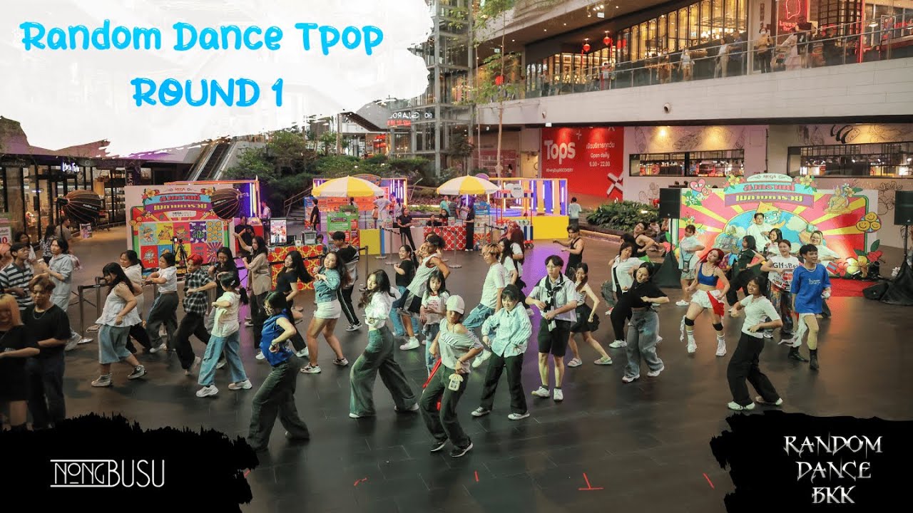' 12/04/68 ' Random Dance Tpop R1  Random Dance Bkk & NongBusu X Mega Bangna สงกรานต์ เมกามหารวย