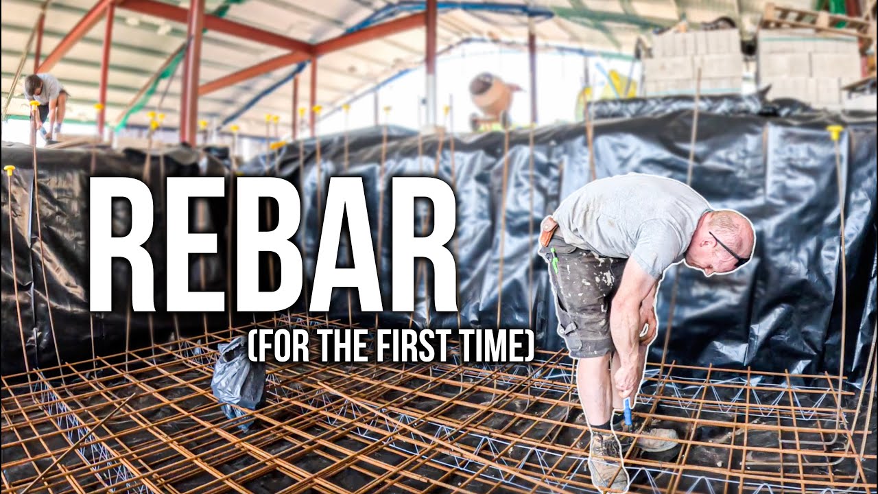 NEXT LEVEL DIY - Reinforcing our SWIMMING POOL build