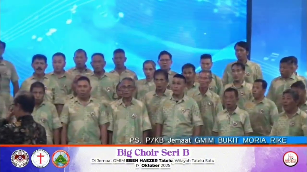 MARS KAUM BAPA GMIM || SUCI SUCI SUCI || BUMORIK MALE CHOIR