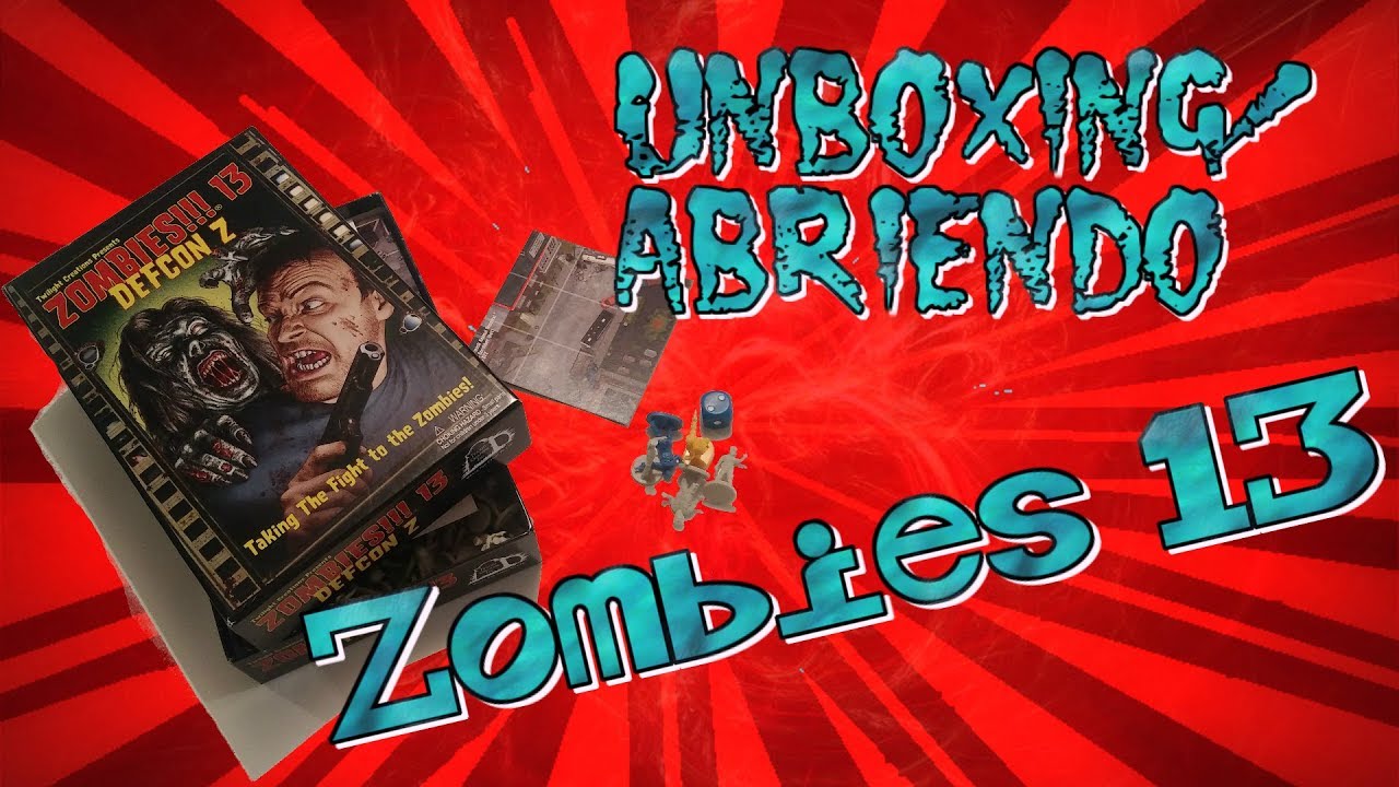 Unboxing Zombies 13 | Abriendo zombies 13 defcon z Español