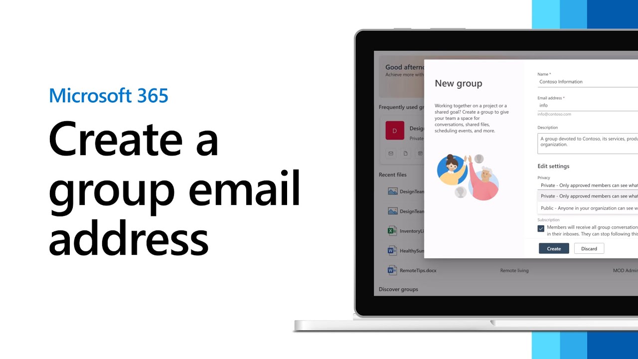 Create a group email address