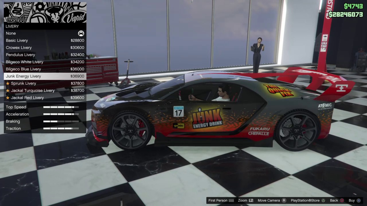 Кастомизация транспорта для GTA 5 DLC (Truffade Nero Custom)