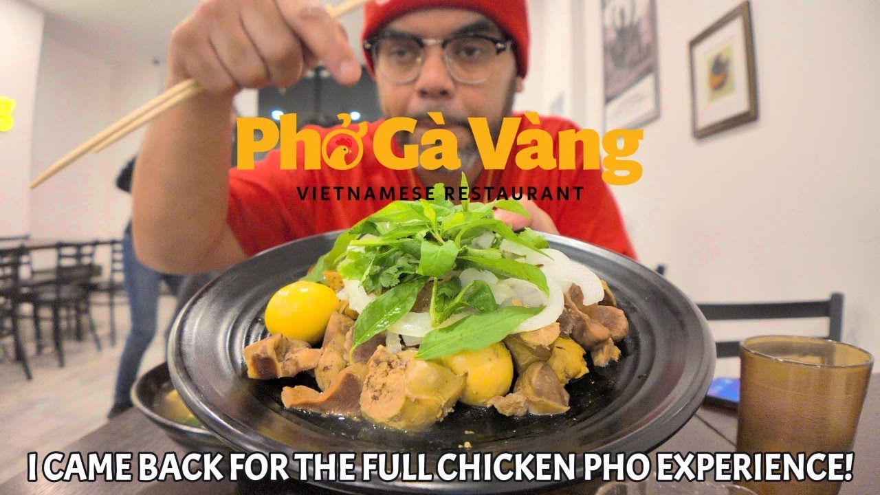 Elevating NYC’s Best Chicken Pho With Liver Gizzards And Young Chicken Eggs!