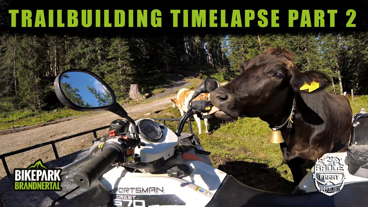 Trailbuilding Timelapse Tschonny Noxwil part 2 | Bikepark Brandnertal