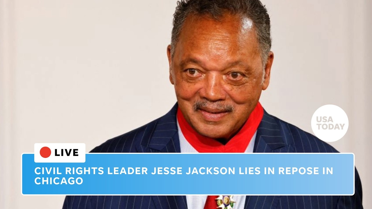 Jesse Jackson memorial services continues in Chicago Friday