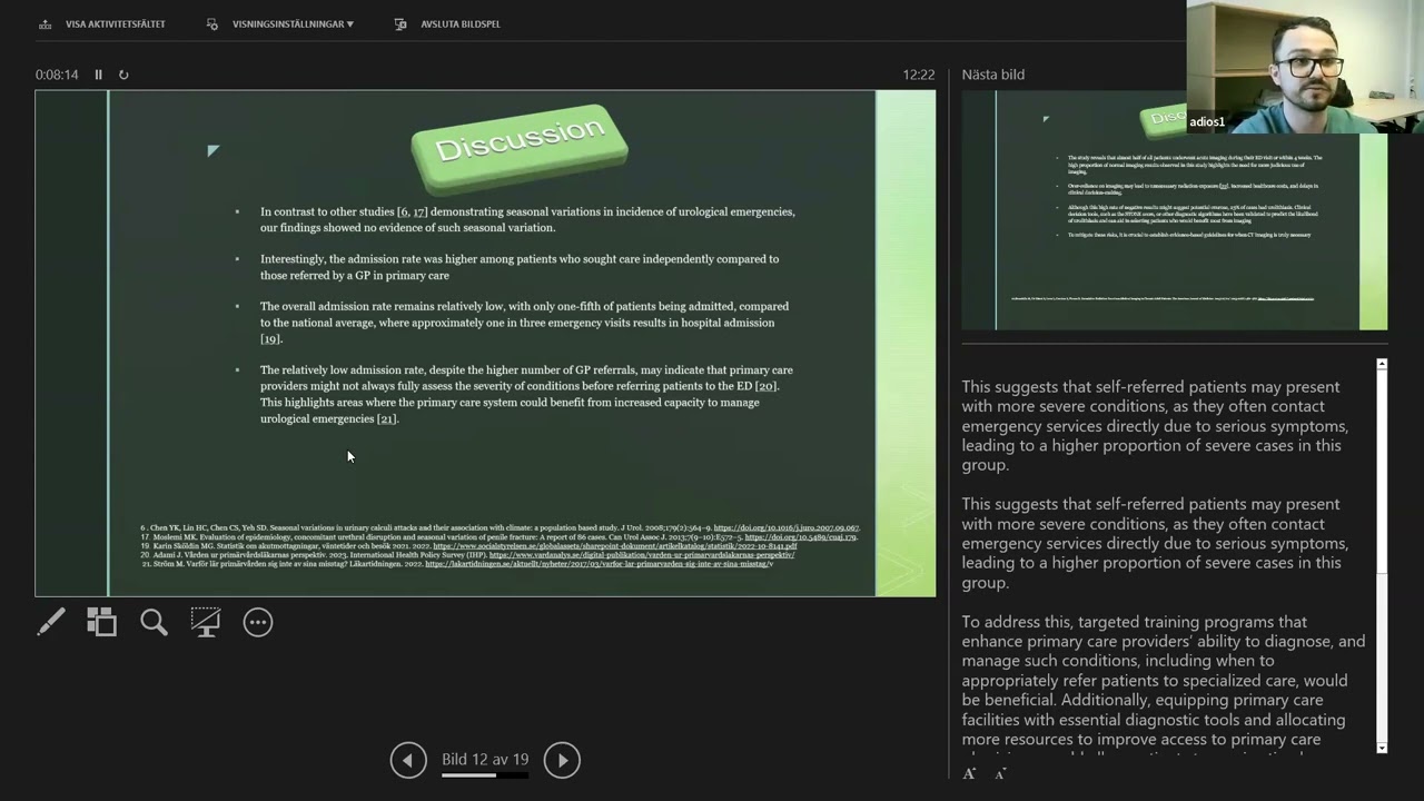 Urological Emergencies in 2019 - Adin Osmancevic, NU Hospital Group, Uddevalla, Sweden